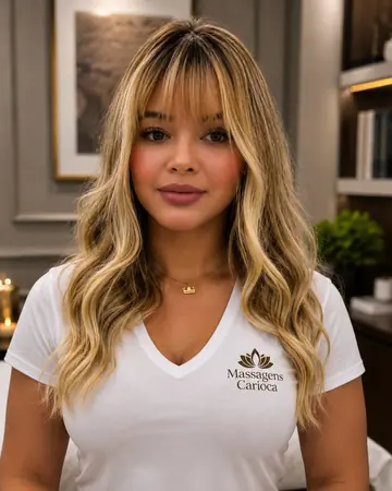 Carol, terapeuta da Massagens Carioca