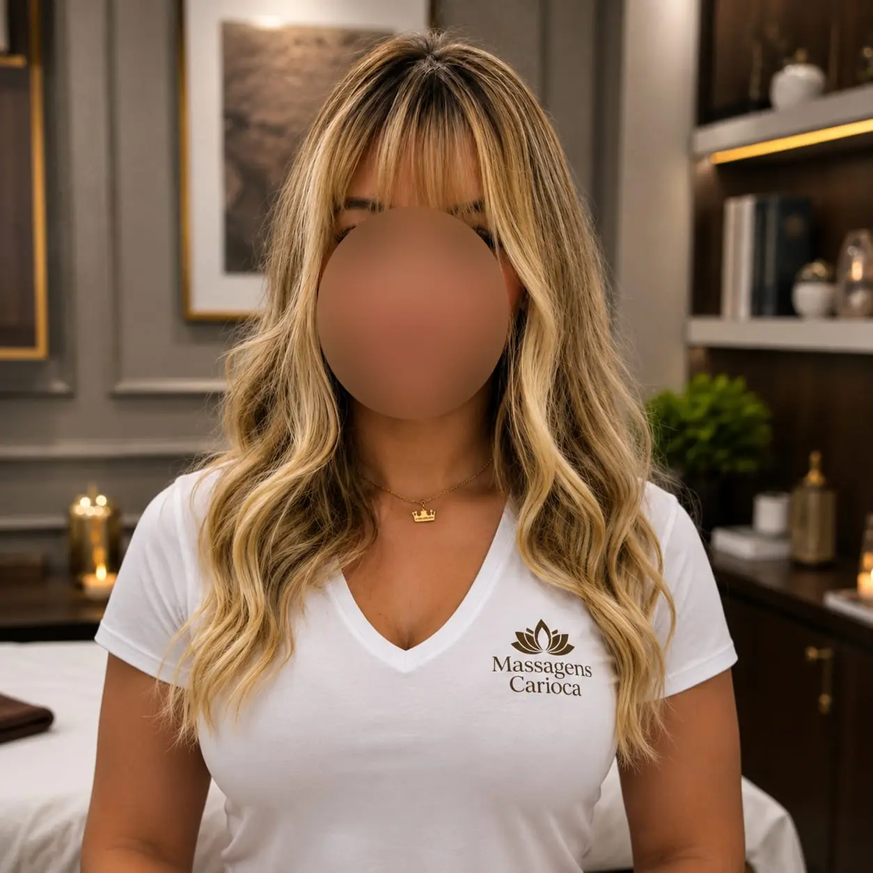 Carol, terapeuta da Massagens Carioca